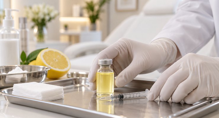 Lemon Bottle fat-dissolving injection treatment preparation